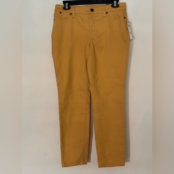 Talbots Denim - Talbots Women's Chinos in Mustard Yellow